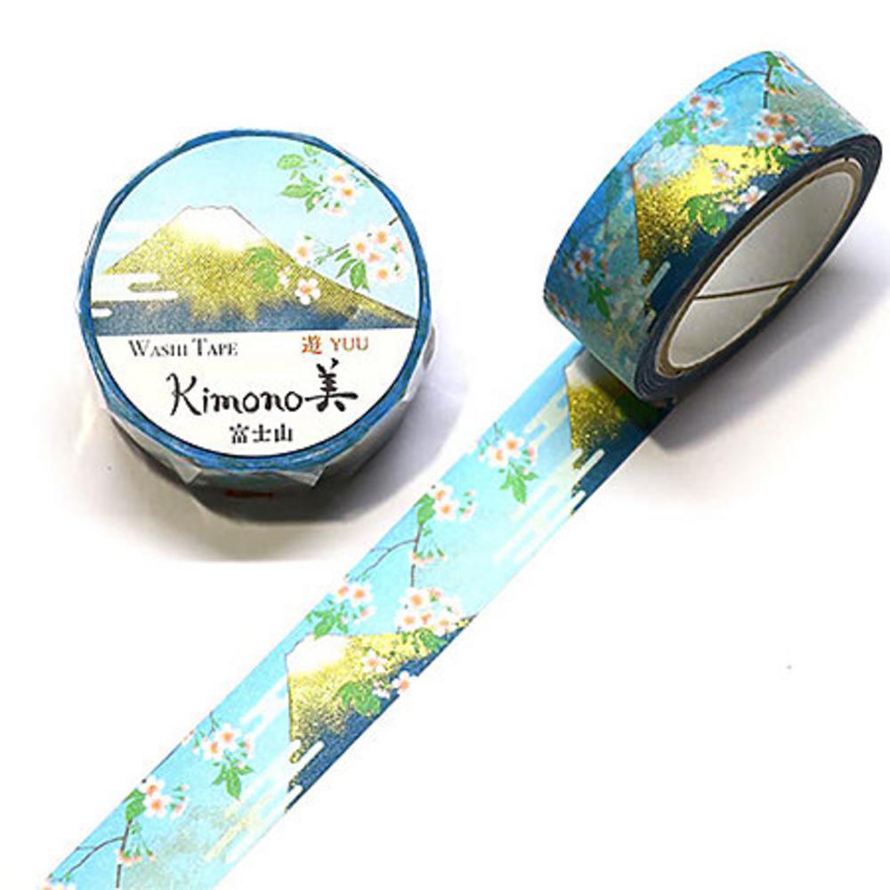 Kamiiso, Washi Tape, Art & School, Saien, Kimono Beauty, Mt Fuji, 866243